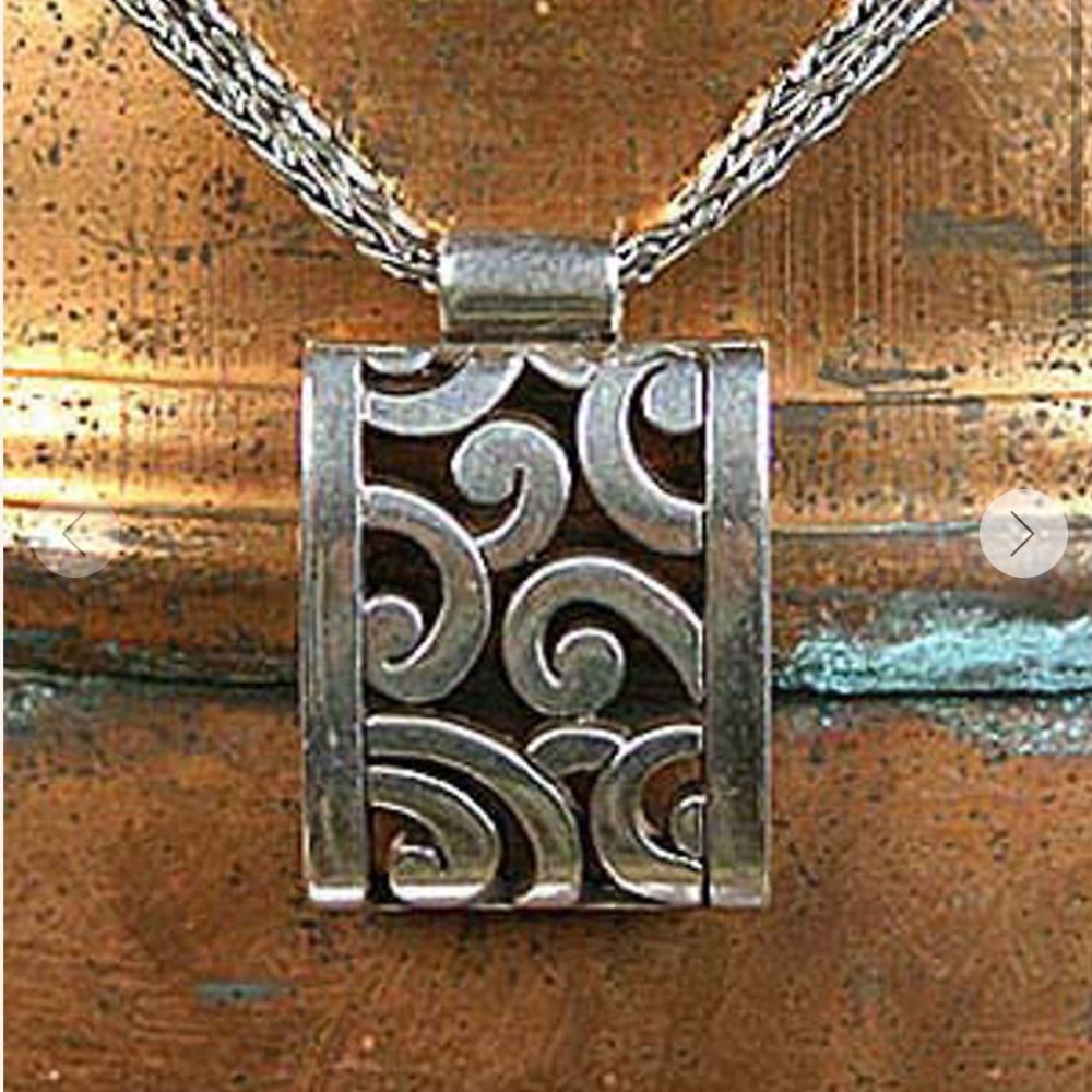 Brighton Deco Lace Pendant Necklace